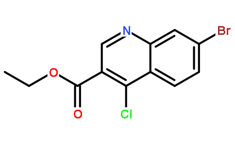 Ethyl 4-chloro-7-bromoquinoline-3-carboxylate