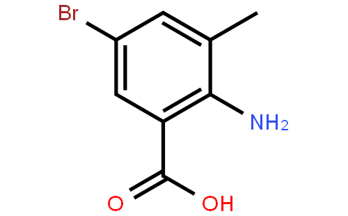 2-Amino-5-bromo-3-methylbenzoic acid