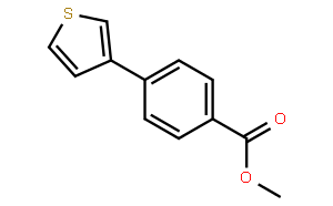 4-(3-噻吩基)苯甲酸甲酯