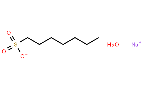 1-heptanesulfonicacidsodiumsaltmonohydrate