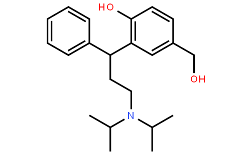 (r)-5-羟甲基托特罗定结构式