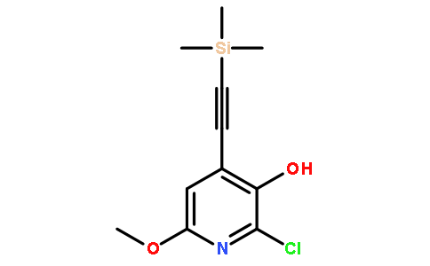 2-Chloro-6-hydroxymethyl-4-trimethylsilanylethynyl-pyridin-3-ol