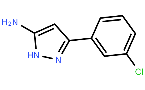 5-(3-Chloro-phenyl)-2H-pyrazol-3-ylamine