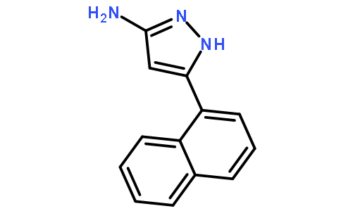5-Naphthalen-1-yl-2H-pyrazol-3-ylamine