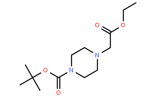1-Boc-4-乙氧基羰基甲基哌嗪