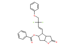 2H-Cyclopenta[b]furan-2-one, 5-(benzoyloxy)-4-[(1E)-3,3-difluoro-4-phenoxy-1-butenyl]hexahydro-, (3aR,4R,5R,6aS)-