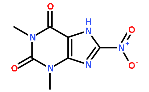 8-NITROTHEOPHYLLINE