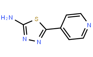 2-Amino-5-(pyridin-4-yl)-1,3,4-thiadiazole