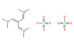 2-dimethylaminomethylene-1,3-bis(dimethylimonio)propane diperchlorate salt