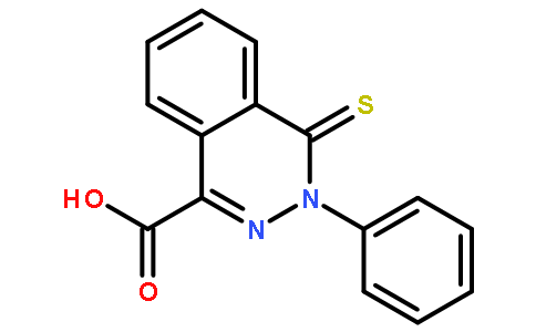 3-Phenyl-4-thioxo-3,4-dihydro-phthalazine-1-carboxylic acid