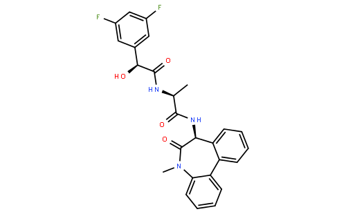 (aS)-N-[(1S)-2-[[(7S)-6,7-二氢-5-甲基-6-氧代-5H-二苯并[b,d]氮杂卓-7-基]氨基]-1-甲基-2-氧代乙基]-3,5-二氟-alpha-羟基苯乙酰胺