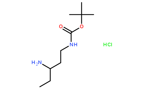 1-N-Boc-Pentane-1,3-diamine hydrochloride