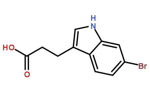 3-(6-bromo-1H-indol-3-yl)propanoic acid