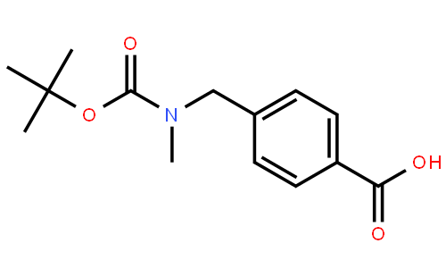4-(((tert-Butoxycarbonyl)(methyl)amino)methyl)benzoic acid