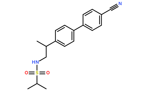 N-(2-(4'-Cyano-[1,1'-biphenyl]-4-yl)propyl)propane-2-sulfonamide