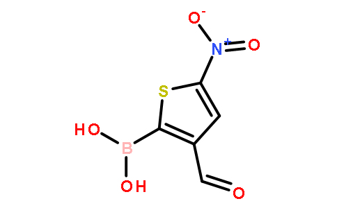 3-FORMYL-5-NITRO-2-THIOPHENEBORONIC ACID
