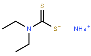 二乙基二硫代氨基甲酸铵