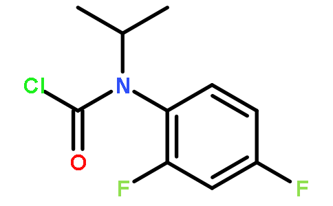 N-isopropyl-N-2,4-difluorophenylcarbamoyl chloride