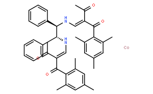(1R,2R)-N,N'-双[3-氧代-2-(2,4,6-三甲基苯酰)亚丁基]-1,2-二苯基乙二胺合钴(II)