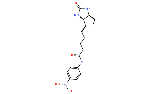 (4-(5-((3aS,4S,6aR)-2-oxohexahydro-1H-thieno[3,4-d]imidazol-4-yl)pentanamido)phenyl)arsinic acid