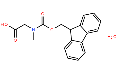 2-((((9H-Fluoren-9-yl)methoxy)carbonyl)(methyl)amino)acetic acid hydrate