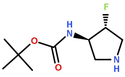trans-(4-Fluoro-pyrrolidin-3-yl)-carbamic acid tert-butyl ester