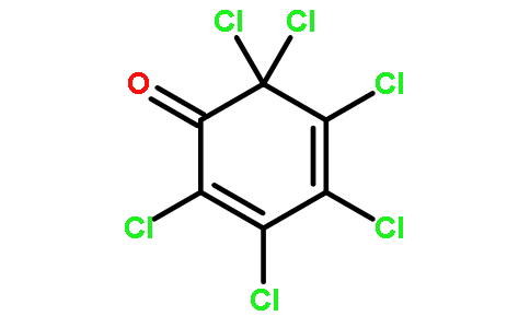 2,3,4,5,6,6-HEXACHLORO-2,4-CYCLOHEXADIEN-1-ONE