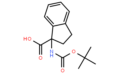 1-((tert-Butoxycarbonyl)amino)-2,3-dihydro-1H-indene-1-carboxylic acid