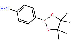 4-(4,4,5,5-四甲基-1,3,2-二雜氧戊硼烷-2-基)苯胺