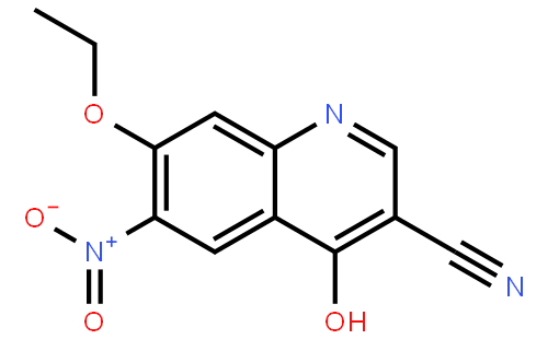 7-ethoxy-4-hydroxy-6-nitroquinoline-3-carbonitrile