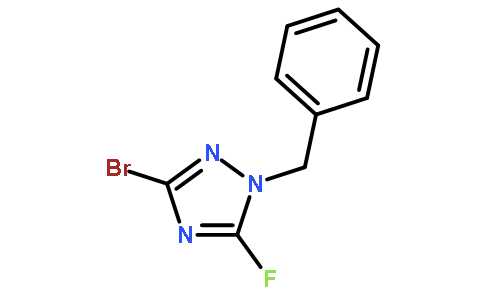 1-BENZYL-3-BROMO-5-FLUORO-1H-1,2,4-TRIAZOLE