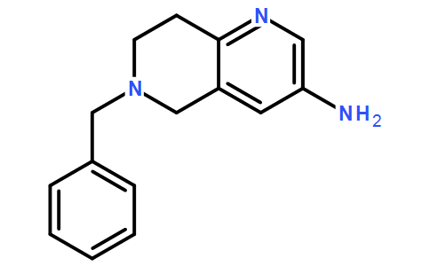 6-Benzyl-5,6,7,8-tetrahydro-1,6-naphthyridin-3-amine