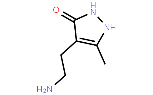 4-(2-Aminoethyl)-5-methyl-1,2-dihydro-3h-pyrazol-3-one