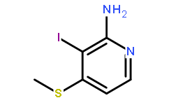 3-iodo-4- (methylthio) pyridin-2-amine