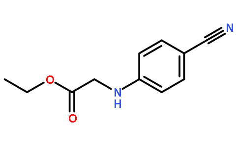 Ethyl 2-((4-cyanophenyl)amino)acetate