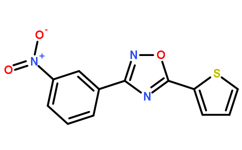 3-(3-Nitrophenyl)-5-(thiophen-2-yl)-1,2,4-oxadiazole