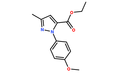 Ethyl 1-(4-methoxyphenyl)-3-methyl-1H-pyrazole-5-carboxylate