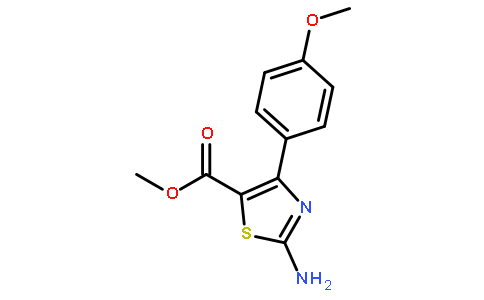 Methyl 2-amino-4-(4-methoxyphenyl)thiazole-5-carboxylate