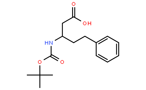 (R)-N-叔丁氧羰基-3-氨基-5-苯基戊酸