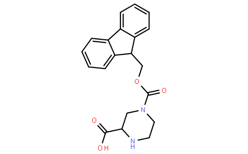 4-(((9H-Fluoren-9-yl)methoxy)carbonyl)piperazine-2-carboxylic acid