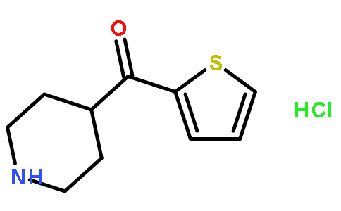 Piperidin-4-yl(thiophen-2-yl)methanone hydrochloride
