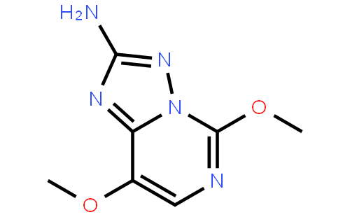 5,8-二甲氧基-[1,2,4]三唑并[1,5-C]嘧啶-2-胺