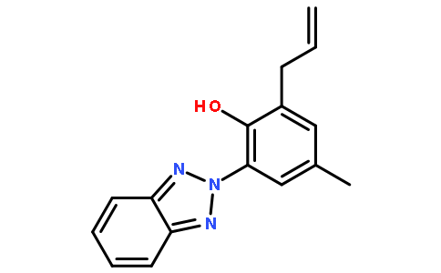 2-allyl-6-benzotriazol-2-yl-4-methyl-phenol