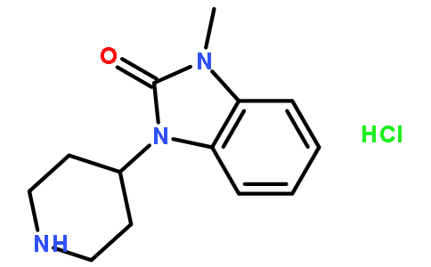 1-Methyl-3-(piperidin-4-yl)-1H-benzo[d]imidazol-2(3H)-one hydrochloride