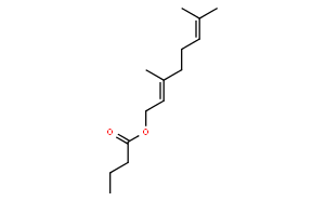 丁酸3,7-二甲基-2,6-辛二烯酯