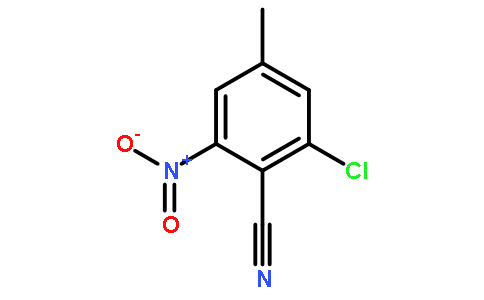 2-chloro-4-methyl-6-nitrobenzonitrile