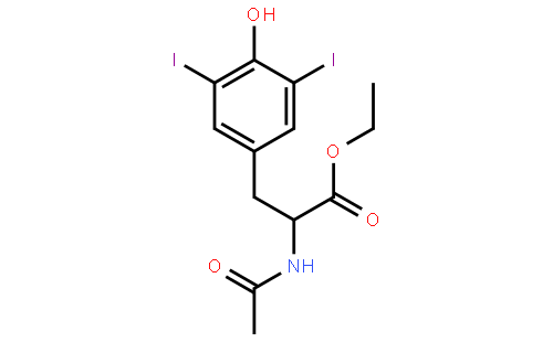 N-乙酰基-3,5-二碘-L-酪氨酸乙酯