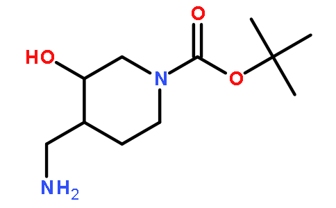 3S,4S-4-aminomethyl-3-hydroxy-piperidine-1-carboxylic acid tert-butyl ester