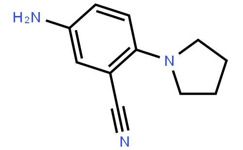 5-Amino-2-(pyrrolidin-1-yl)benzonitrile