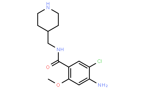 4-AMino-5-chloro-2-Methoxy-N-((piperidin-4-yl)Methyl)benzaMide